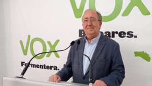 El vicesecretario de Organizaci&oacute;n de Vox Baleares, Agust&iacute;n Buades