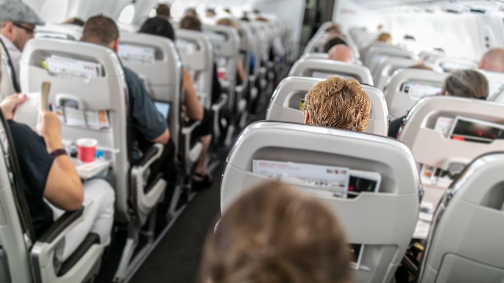 pasajeros avión