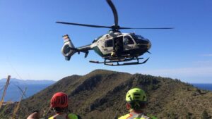 helicoptero guardia civil rescate
