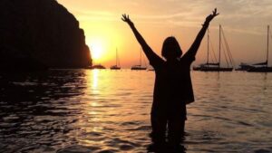 puesta de sol sa calobra