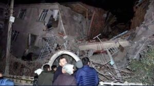 Imagen captada en el norte de Argelia, justo despu&eacute;s del terremoto de esta pasada medianoche