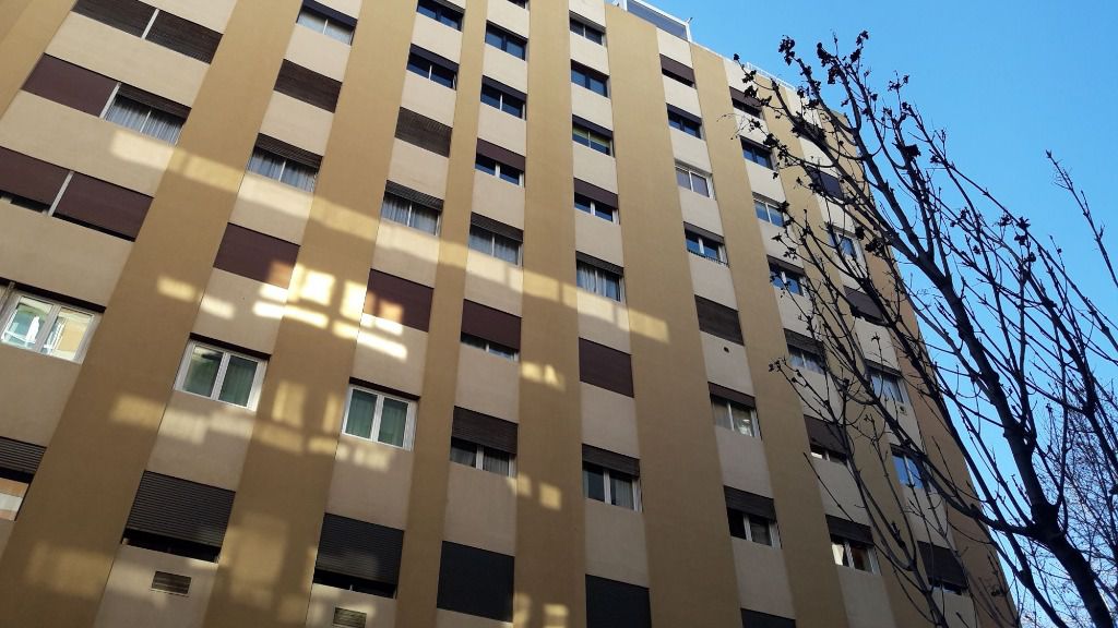 edificio, pisos, vivienda