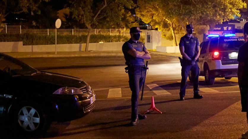 Punta Ballena cerrada Guardia Civil