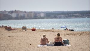 playa de palma turistas