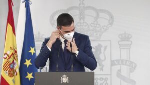 pedro sanchez mascarilla