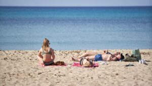 playa de palma turistas