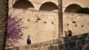 Turistas en Palma