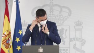 pedro sanchez mascarilla