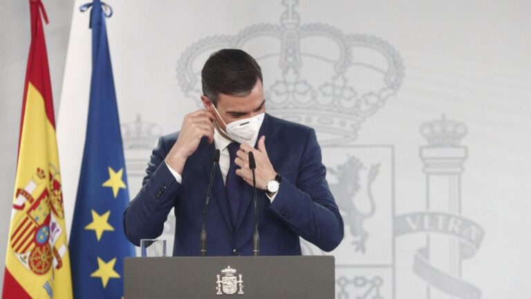 pedro sanchez mascarilla