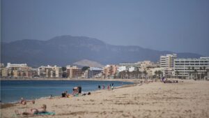 playa de palma turistas