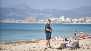 playa de palma turistas