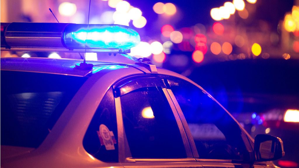 policía coche