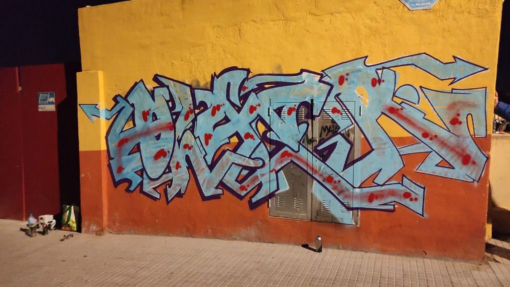 pintada vandálica palma