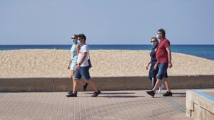 playa de palma turistas