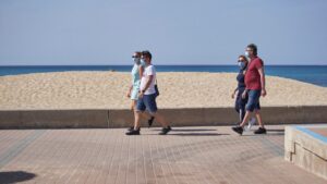 playa de palma turistas