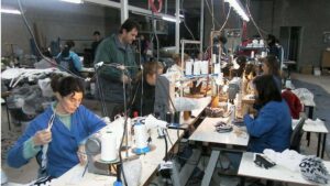 trabajadores calzado