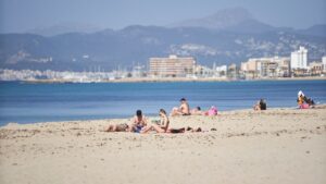 playa de palma turistas