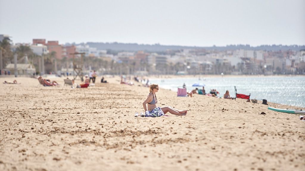 playa de palma turistas