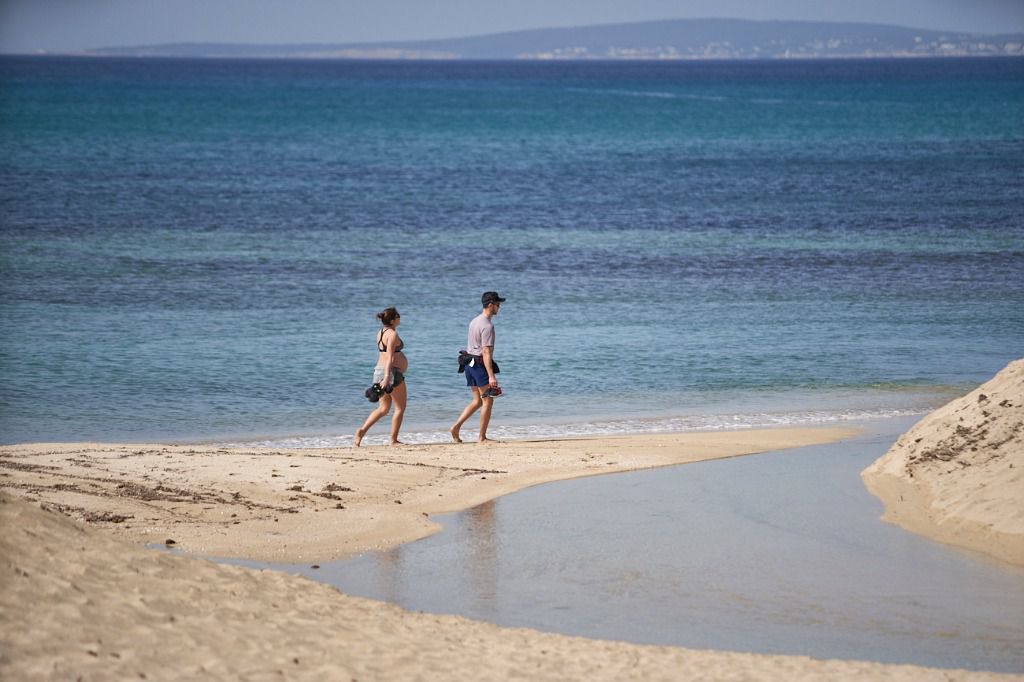 playa de palma turistas