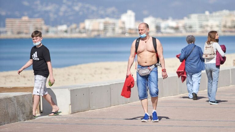 playa de palma turistas