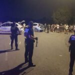 fiesta ilegal policia local