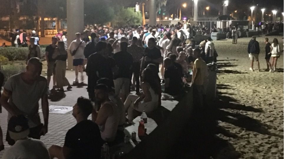 botellon playa de palma toque de queda