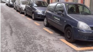 Marca naranja zona Acire