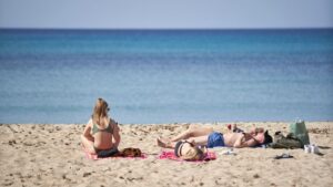 playa de palma turistas