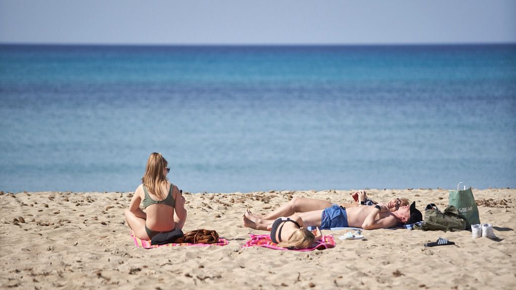 playa de palma turistas