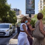 calor termómetro verano