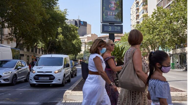 calor termómetro verano
