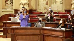 armengol mascarilla parlament