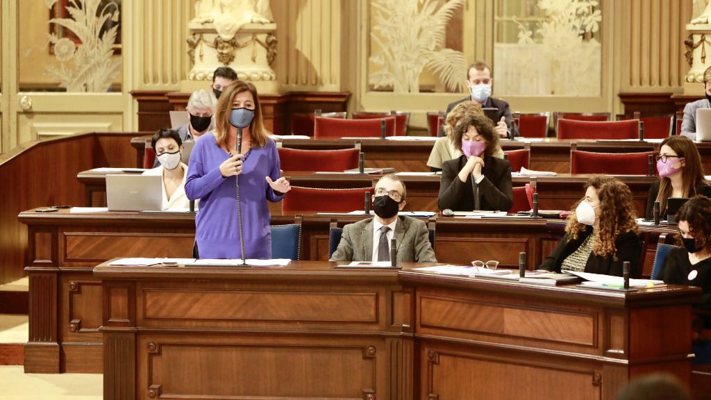 armengol mascarilla parlament