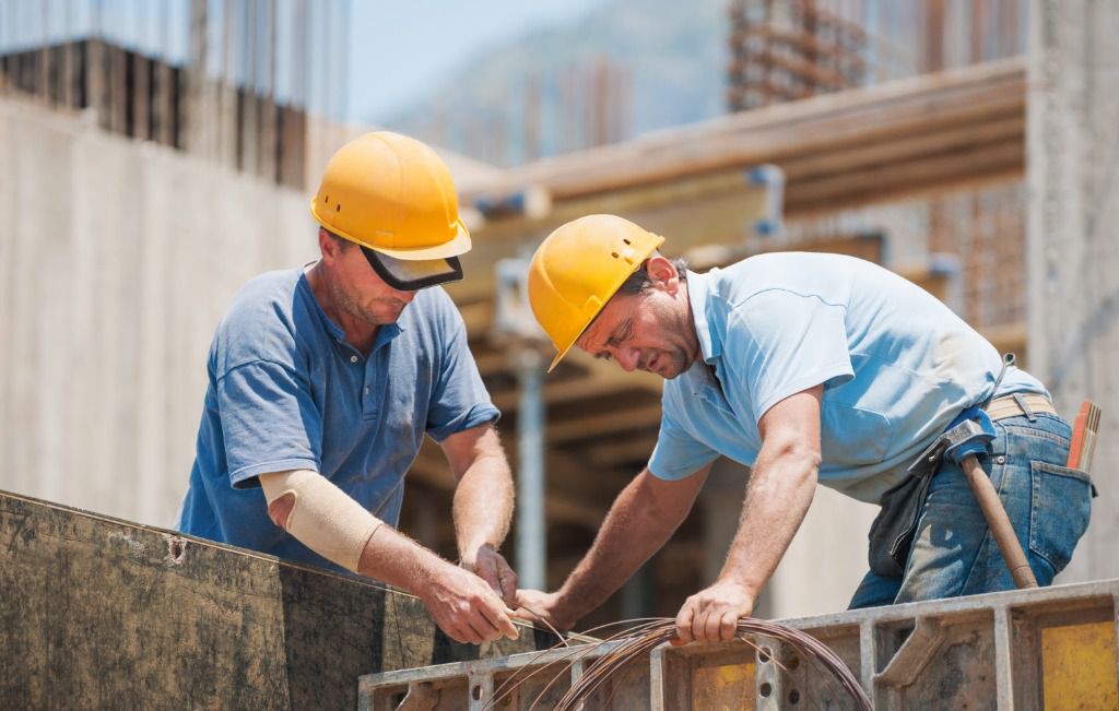 trabajadores construcción empleo