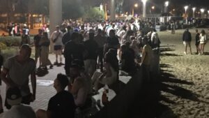 botellon playa de palma toque de queda