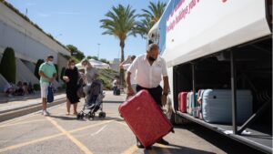 turistas britanicos aeropuerto coronavirus