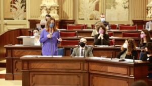 armengol mascarilla parlament