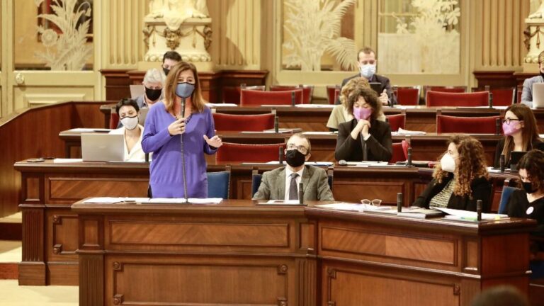armengol mascarilla parlament