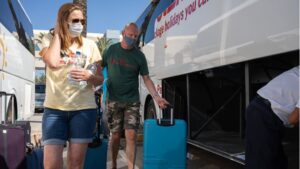 turistas britanicos aeropuerto coronavirus