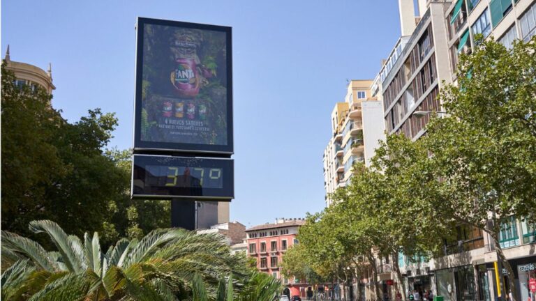 calor termómetro verano