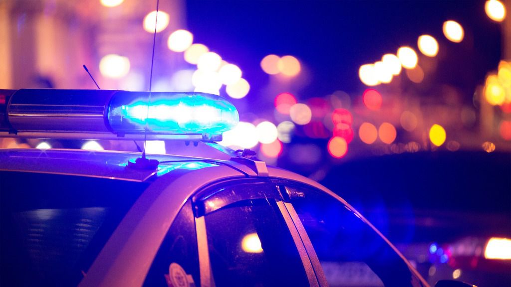 policía coche