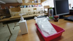 escuela aula clase coronavirus