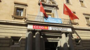 sede coco comisiones obreras sindicato sindicatos baleares