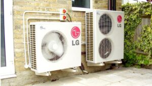 aire acondicionado calor electricidad