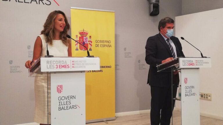 yolanda diaz y jose luis escrivá