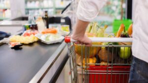 cesta de la compra supermercado