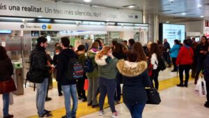 Incendio en un tren de la Intermodal