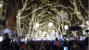 Encendido de luces Palma