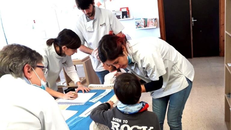 adema niños comida dentista