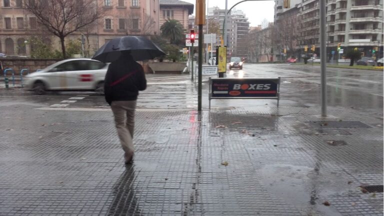 lluvia temporal
